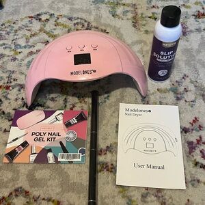 Modelones Kids Pink Nail Dryer Set